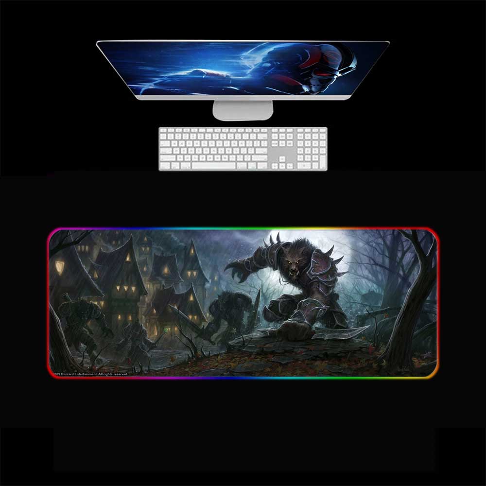 Warcraft RGB Gaming Mouse Pad