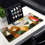 Load image into Gallery viewer, Colorful Polygonal Desk Pad
