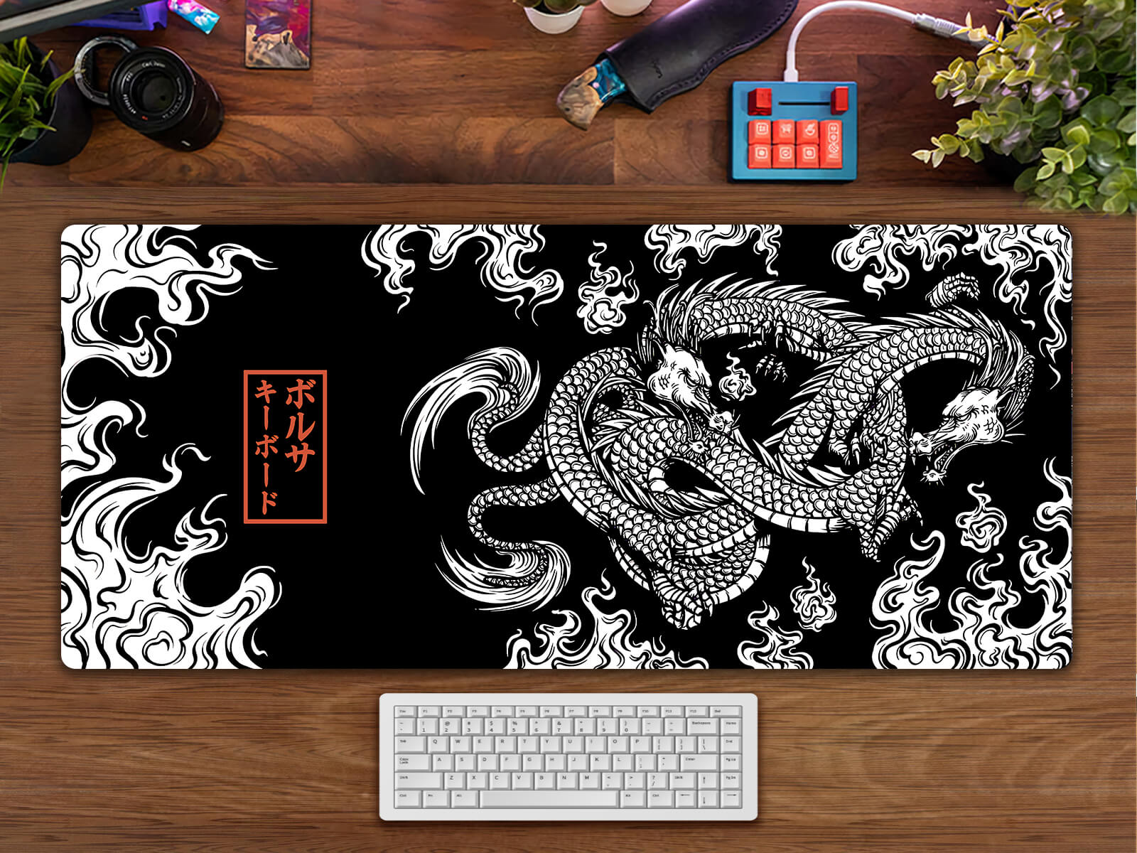 Oriental Dragon Gaming Desk Pad