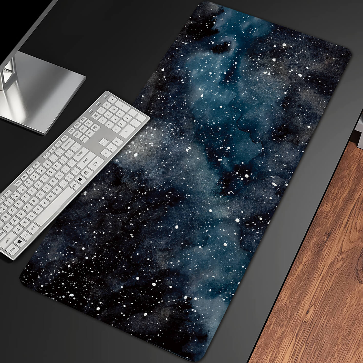 Stars In The Galaxy Gaming Desk Pad