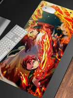 Demon Slayer Patterns Desk Pad(10 Patterns) - 001 / 12 x 23.6 inch(30*60cm) / 3mm(Best Seller)