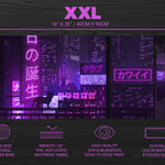 Load image into Gallery viewer, Neon Japanese Tokyo Street Desk Mat(3 Colors)
