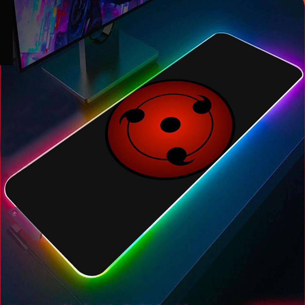 The Sharingan LED RGB Gaming Mouse Pad(2 patterns),Hyperx Naruto mouse