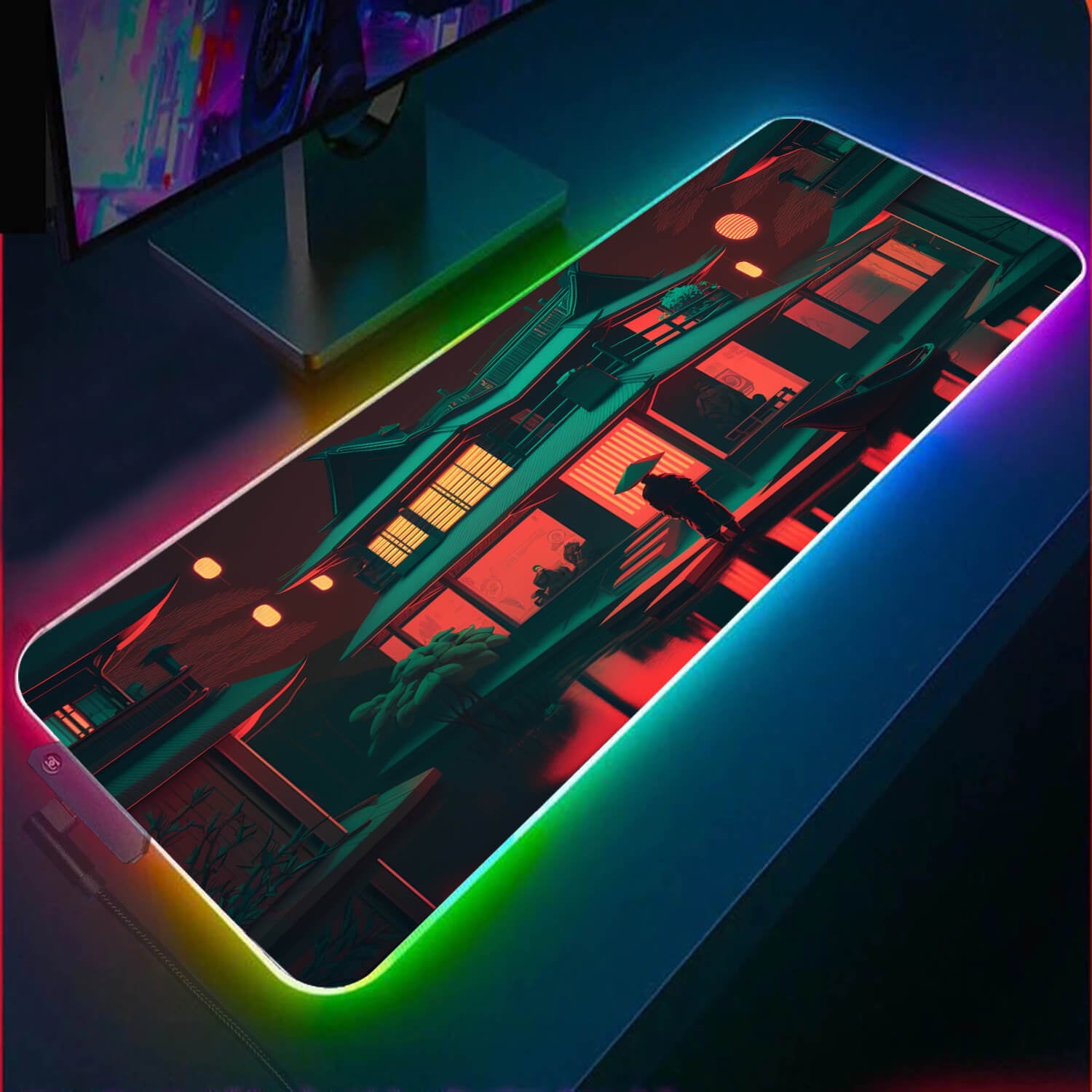 Neon Shallows RGB Gaming Mouse Pad(3 Design)