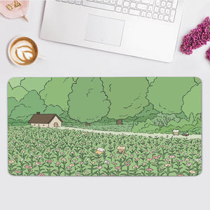 Bunny and Bear Cute Desk Mat(4 Designs)