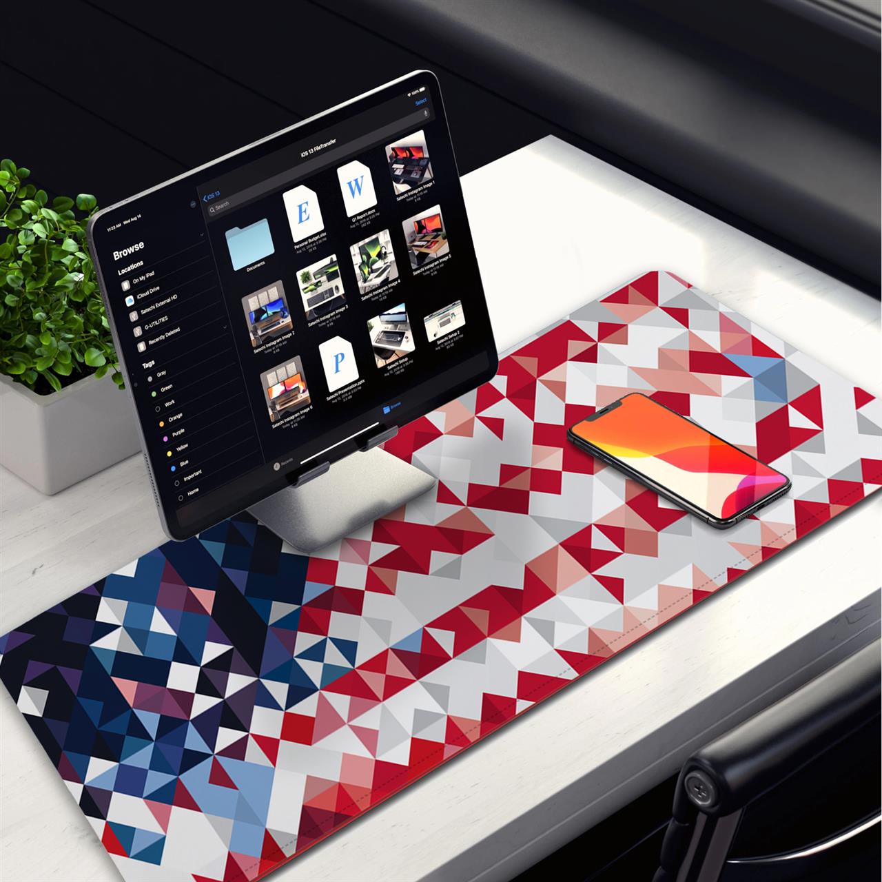 Mosaic Desk Pad