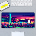 Load image into Gallery viewer, Neon City Desk Pad
